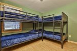 Lower Level- 1 Set of Twin Bunks